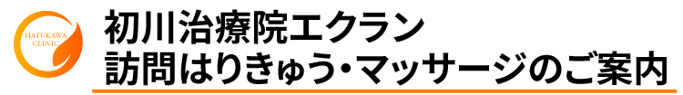 初川治療院エクラン 訪問はりきゅう・マッサージのご案内
